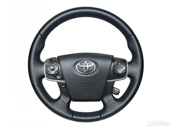 Оплетка на руль Toyota Camry 50 для замены штатной