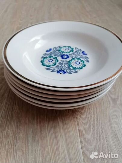 Набор суповых тарелок СССР