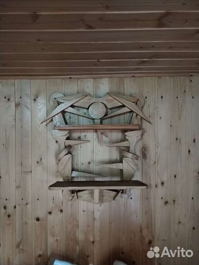 Полка из дерева
