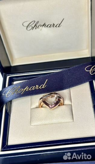 Кольцо Chopard Happy Diamonds Heart оригинал