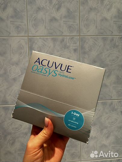 Линзы контактные acuvue oasys 1 day -3.25