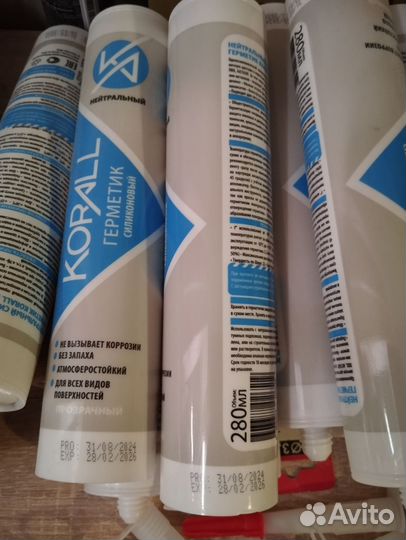 Силиконовый герметик прозрачный