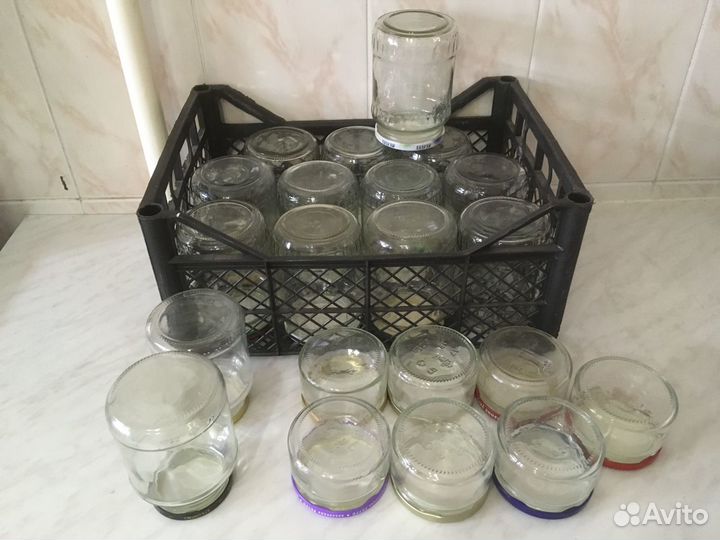 Стеклянные банки для консервации продуктов