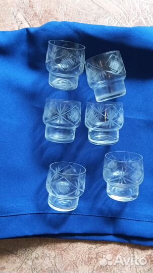 Хрустальные рюмки СССР