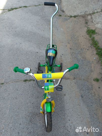 Детский велосипед Stels с ручкой