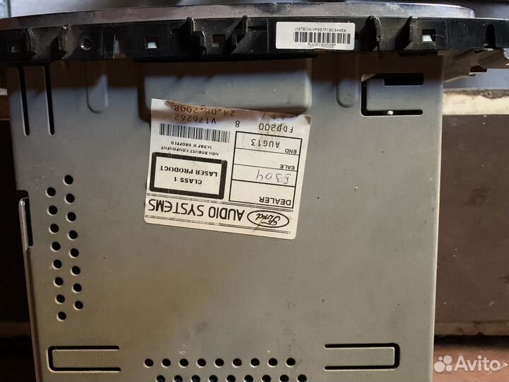 Штатная магнитола на ford focus 2