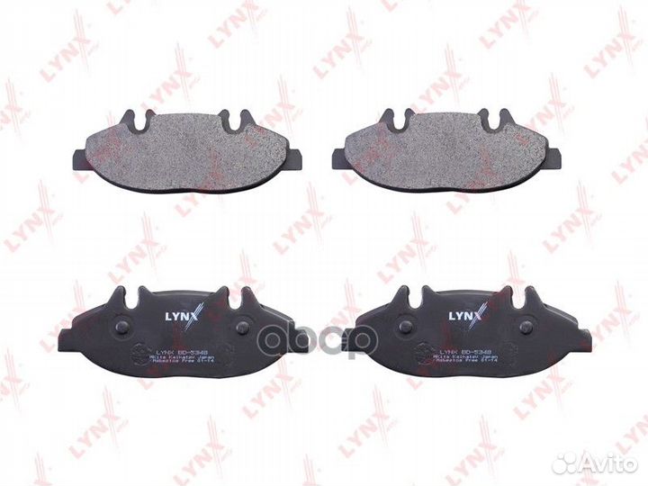 Колодки тормозные дисковые перед mercedes