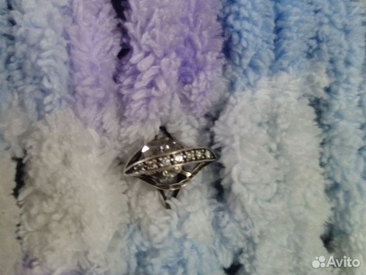 Кольцо серебряное