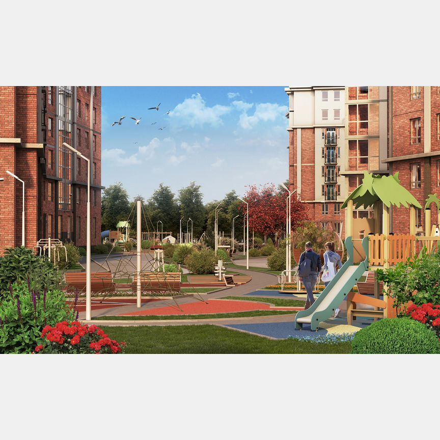 1-к. квартира, 44,8 м², 7/8 эт.