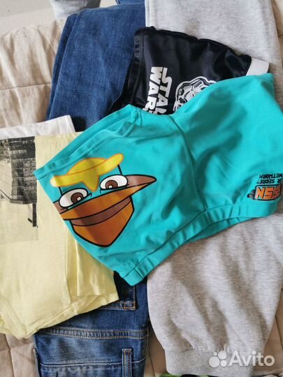 Вещи пакетом на мальчика 100-110см