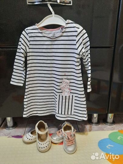 Платье для девочки 74 80