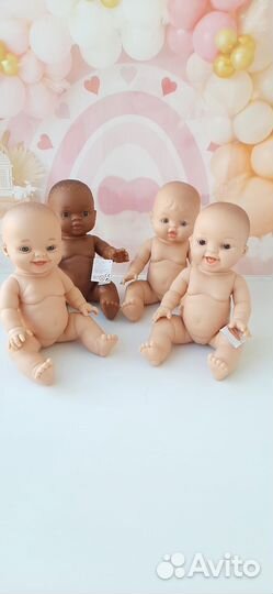 Куклы пупсы испанские Горди. Паола Рейна, 34см