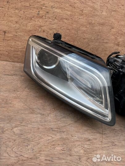 Фары audi q5 8r рестайлинг комплект