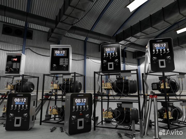 Автомойка самообслуживания luxwash 717