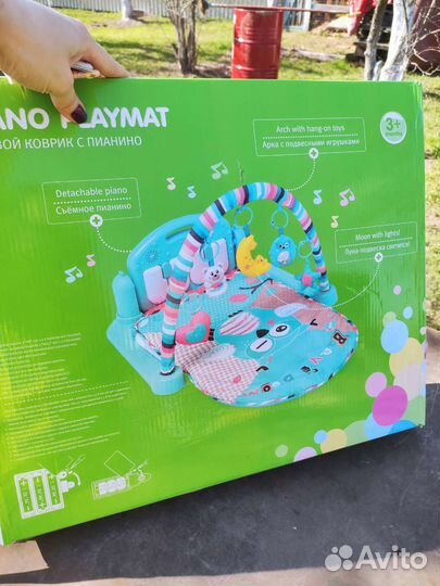 Развивающий коврик baby go