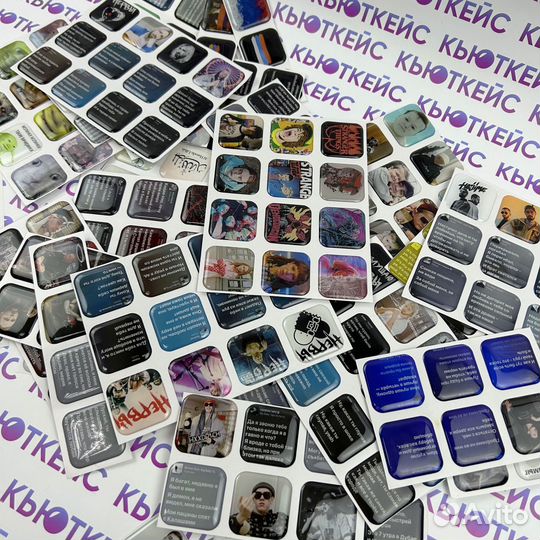 3D стикеры опт от производителя