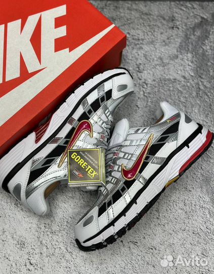 Комфортные кроссовки Nike p 6000 с защитой