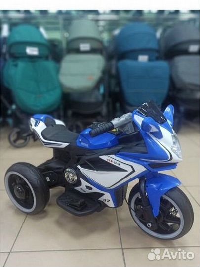 Детский трехколесный электромотоцикл