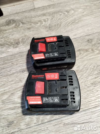Аккумуляторы для шуруповёрта Hammer
