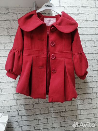 Пальто для девочки 110