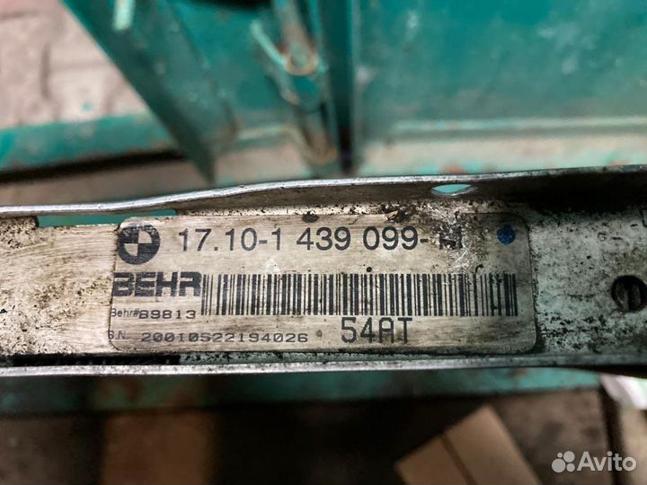 Радиатор охлаждения бмв BMW X5 E53