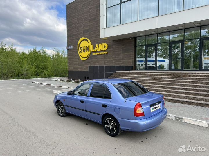 Hyundai Accent 1.5 AT, 2004, 247 000 км