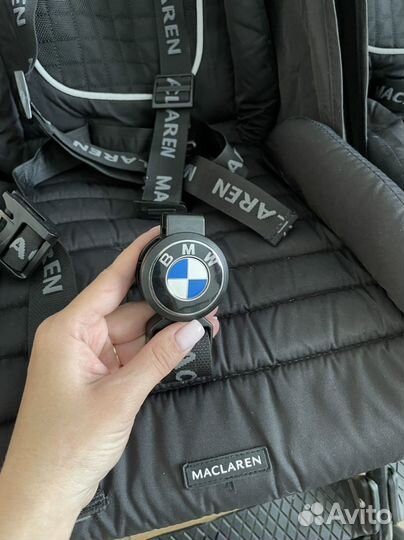 Коляска maclaren bmw для двойни
