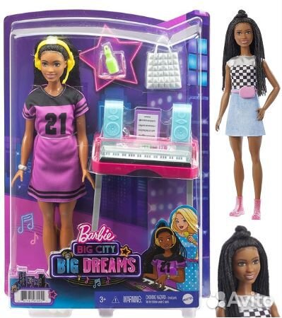 Набор игровой Barbie Бруклин с аксессуарами