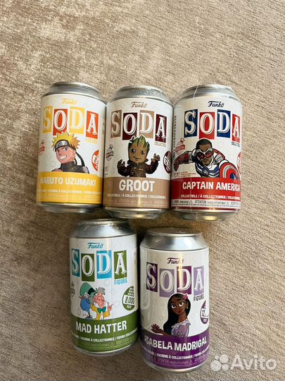Funko pop soda оригинал наруто грут новые