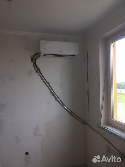 Монтаж, закладка трасс, установка сплит систем