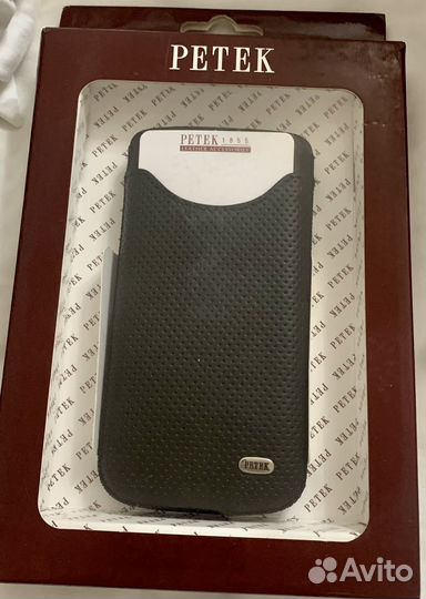 Кожаный чехол Petek для iPhone 5 новый