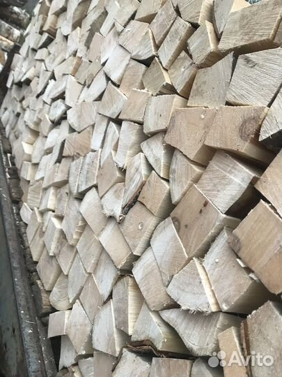 Дрова колотые сухие