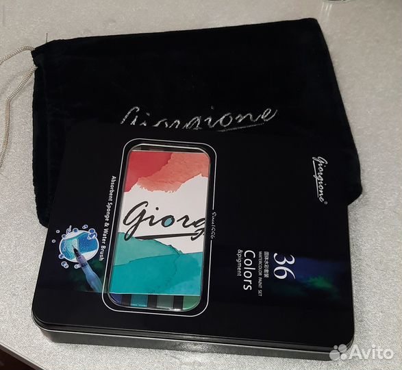 Набор акварельных красок 36 цветов