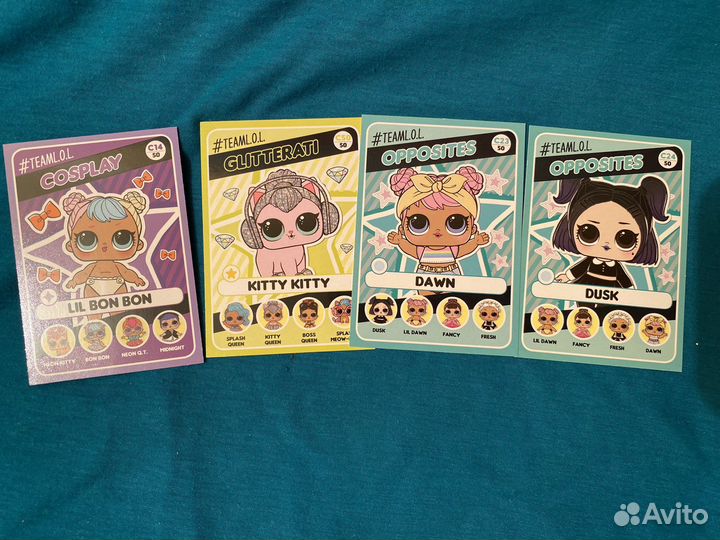 Наклейки Panini Lol, Единороги,Принцессы