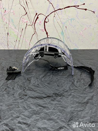 Визор для хоккейного шлема