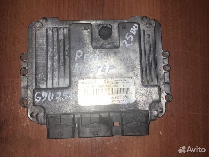 Эбу 0281011940 Renault Master 2.5DCI