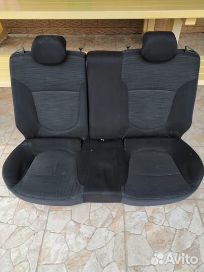 Сиденья на hyundai solaris