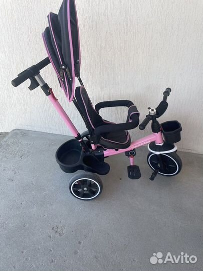 Детский велосипед с ручкой бу