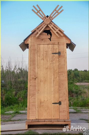 Уличный туалет с установкой PRO881