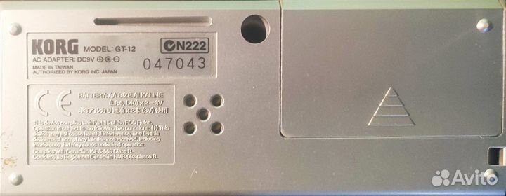 Тюнер Korg GT12
