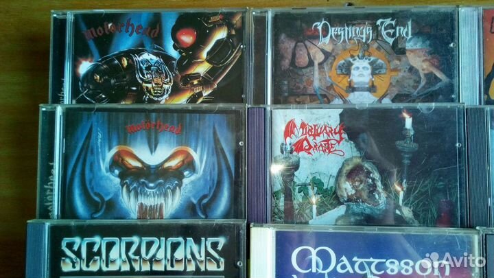 Cd диски импортные, список