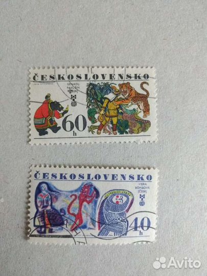 Марки Живопись, зодчество с альбомом