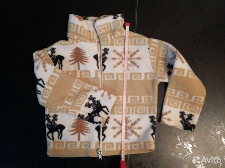 Флисовая кофта 80