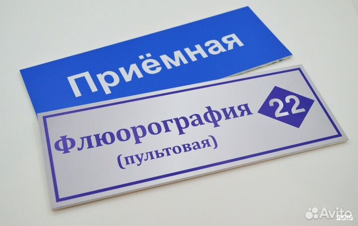 Холст, баннер, пленка, фото, адресные таблички