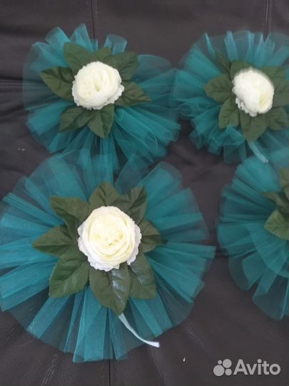 Набор свадебных украшений на авто