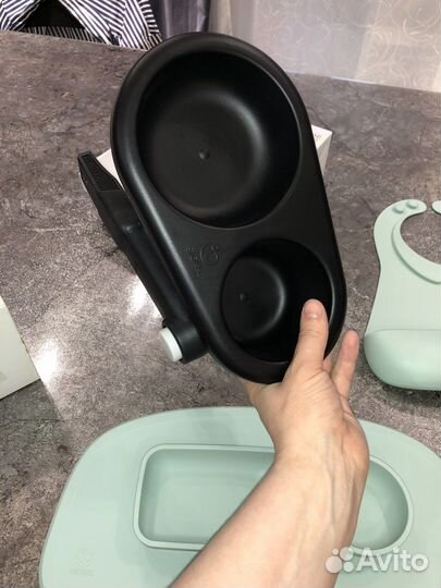 Аксессуары для коляски и посуда stokke