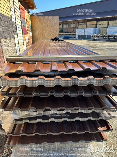 Профлист крашeнный rall оптима