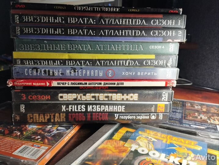 Диски, игры и фильмы