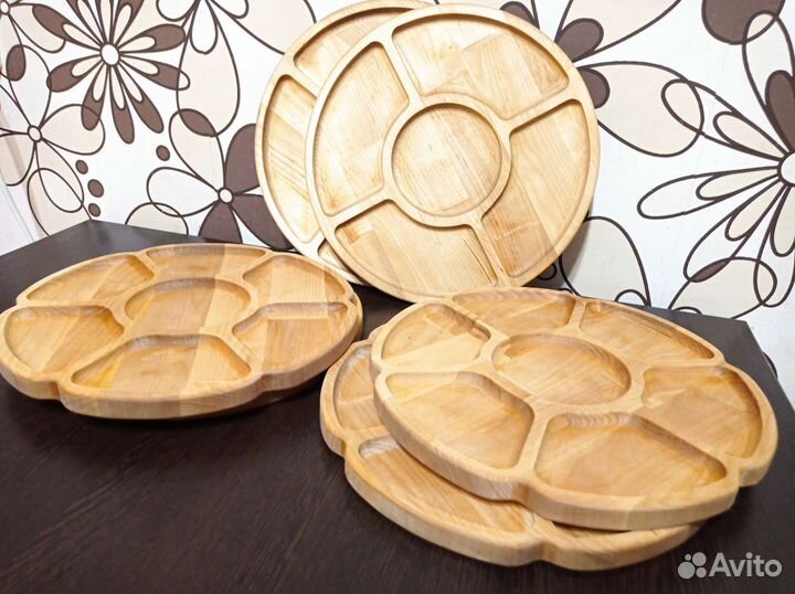 Менажница деревянная