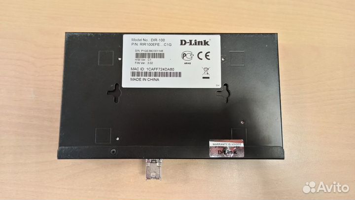Маршрутизатор коммутатор D-link 100